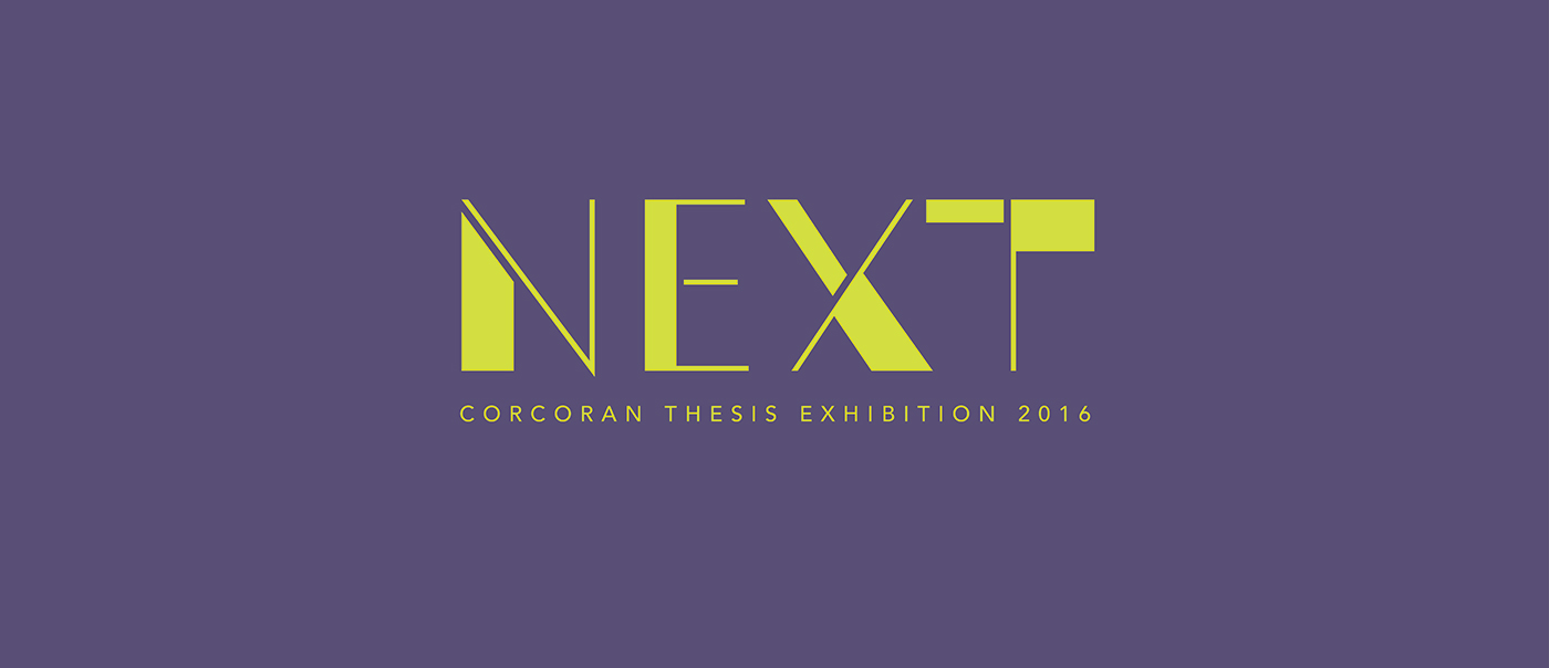 华盛顿GW Corcoran 艺术与设计学院NEXT2016 VI设计