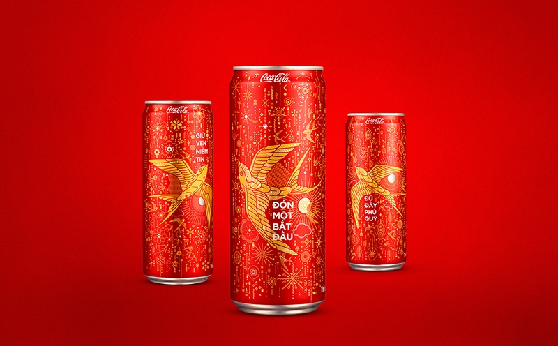 繁荣兴旺——可口可乐越南版包装设计