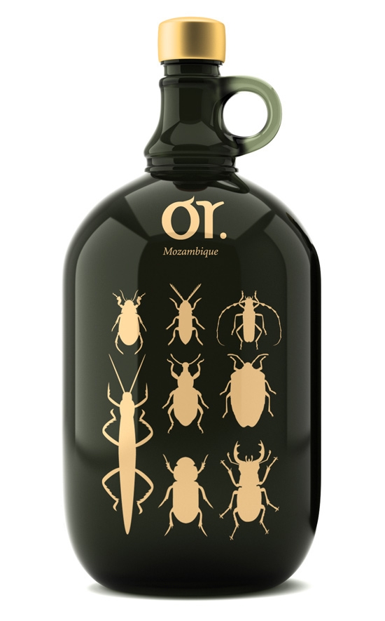 莫斯科昆虫“或葡萄酒”品牌包装设计，不过看起来有点恐怖
