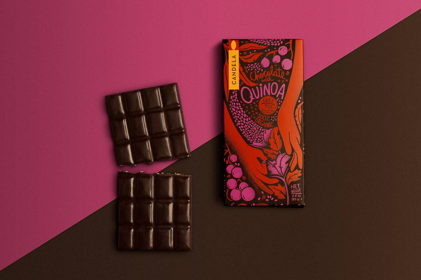 消费者与供应商之间的特殊关系,秘鲁天然巧克力食品包装设计