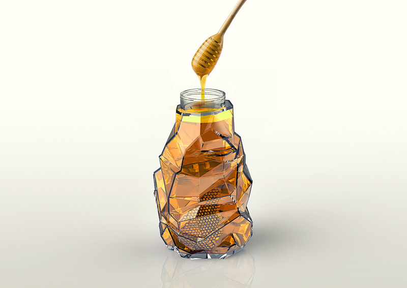 BEEloved honey蜂蜜创意包装设计展示1