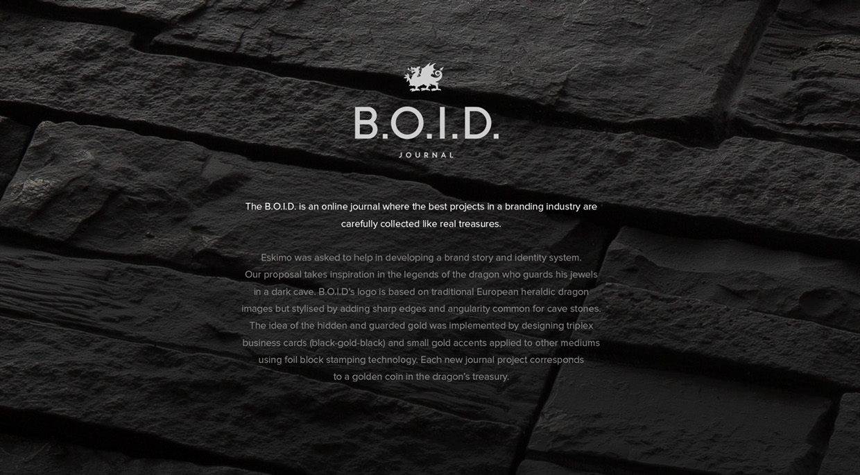 B.O.I.D. 在线杂志品牌VI设计
