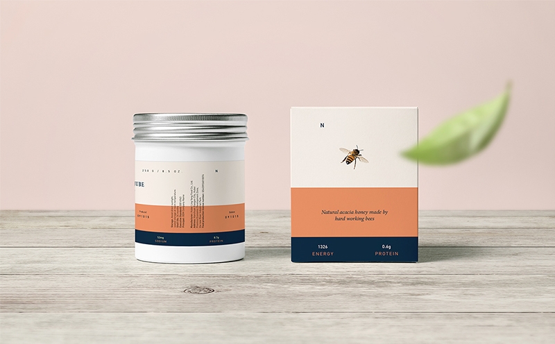 蜂蜜茶创意包装设计-蜂蜜包装盒设计-罐装蜂蜜茶瓶贴设计-杭州专业的蜂蜜包装设计专家