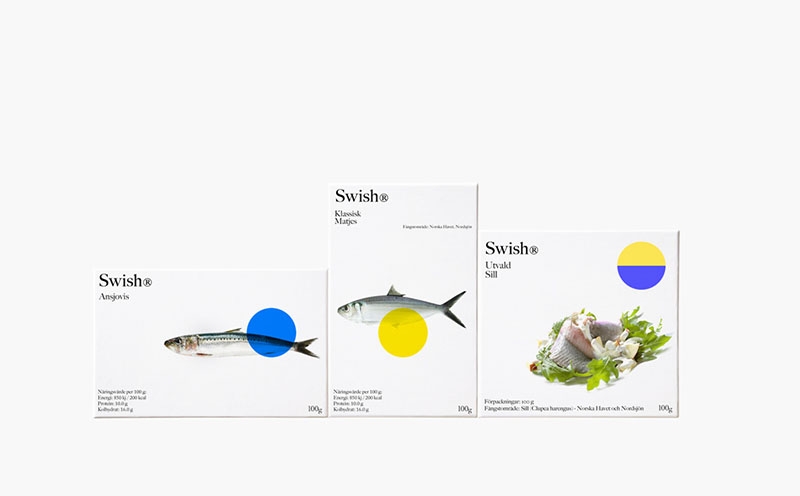 来一口生猛海鲜-瑞典海鲜鱼罐头创意包装设计
