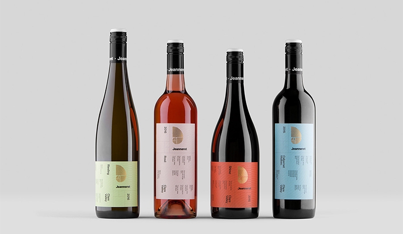 瑞士葡萄酒创意包装设计-玫瑰火烈鸟酒品牌包装设计