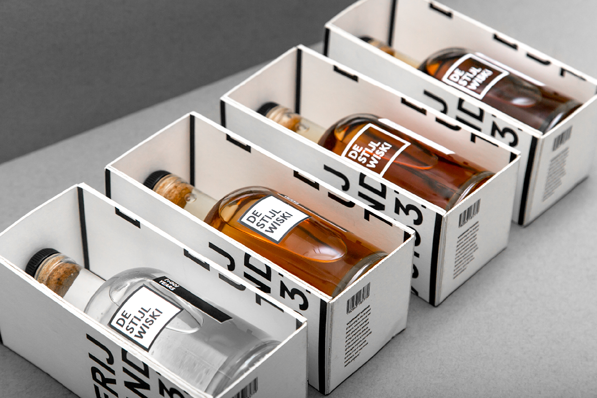 荷兰威士忌酒品牌包装设计