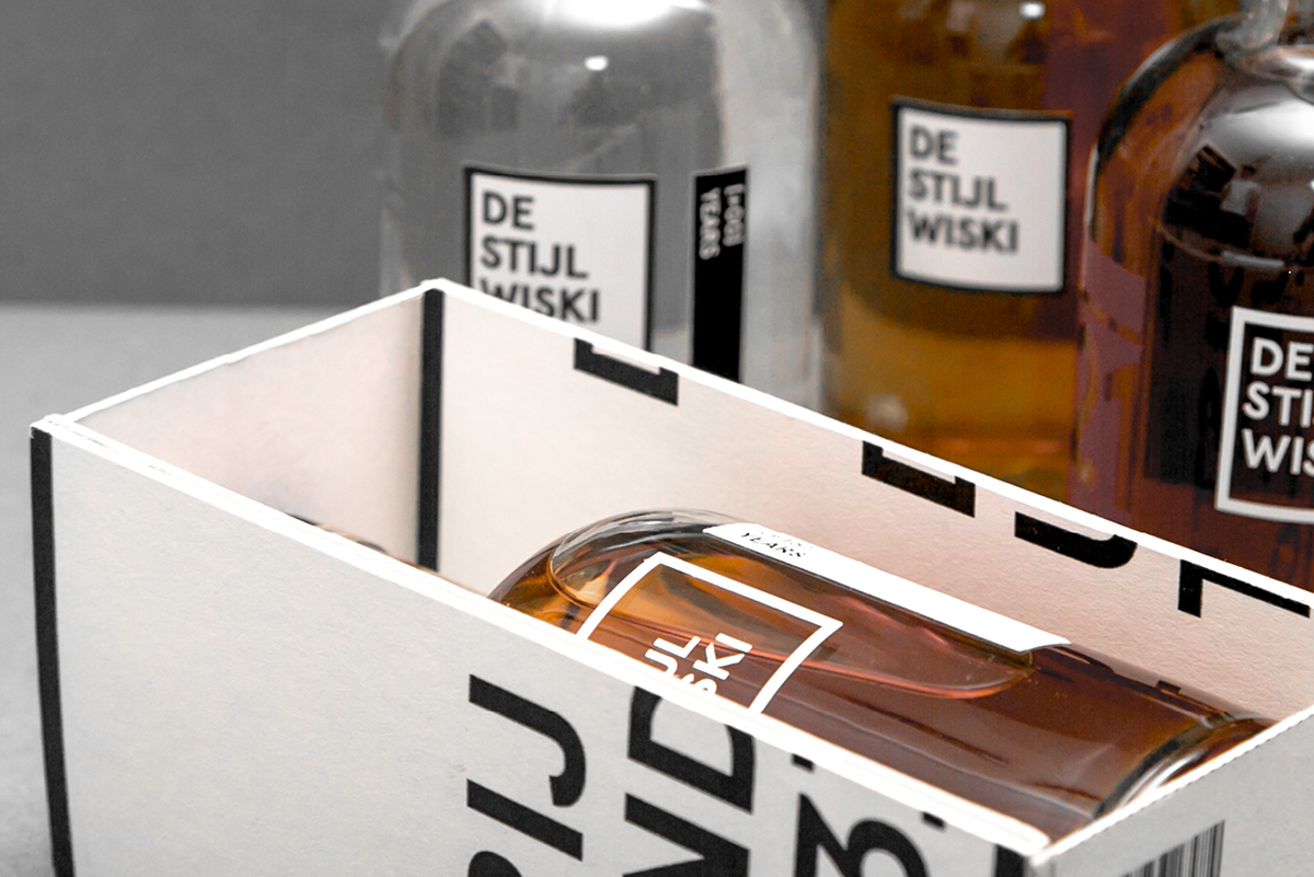 荷兰威士忌酒品牌包装设计