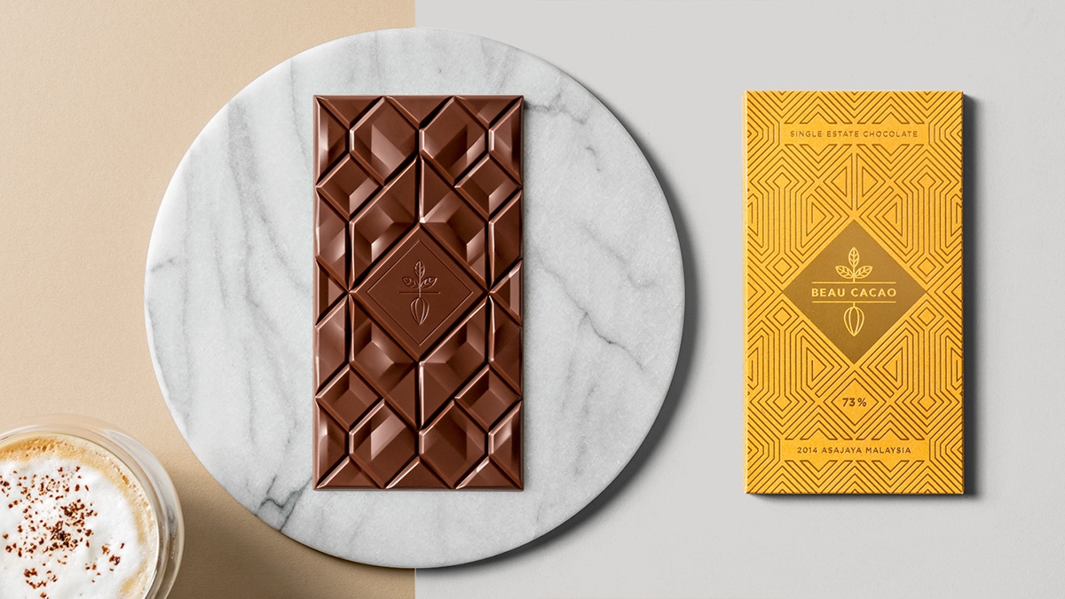 来自伦敦的马来西亚巧克力食品包装设计