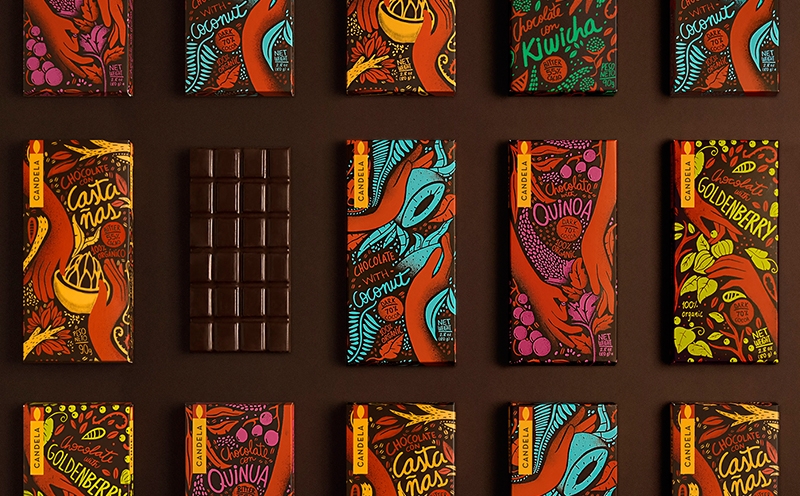 消费者与供应商之间的特殊关系,秘鲁天然巧克力食品包装设计