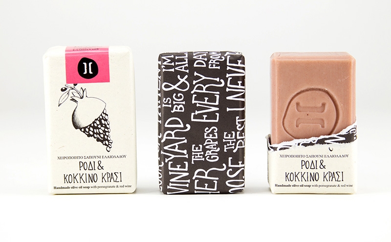 天然肥皂系列品牌包装设计，六个肥皂，六个故事
