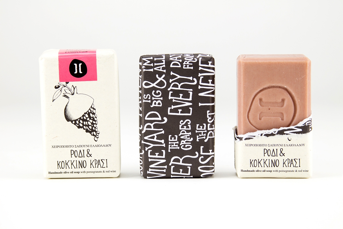 Helleo天然肥皂系列品牌包装设计，六个肥皂，六个故事