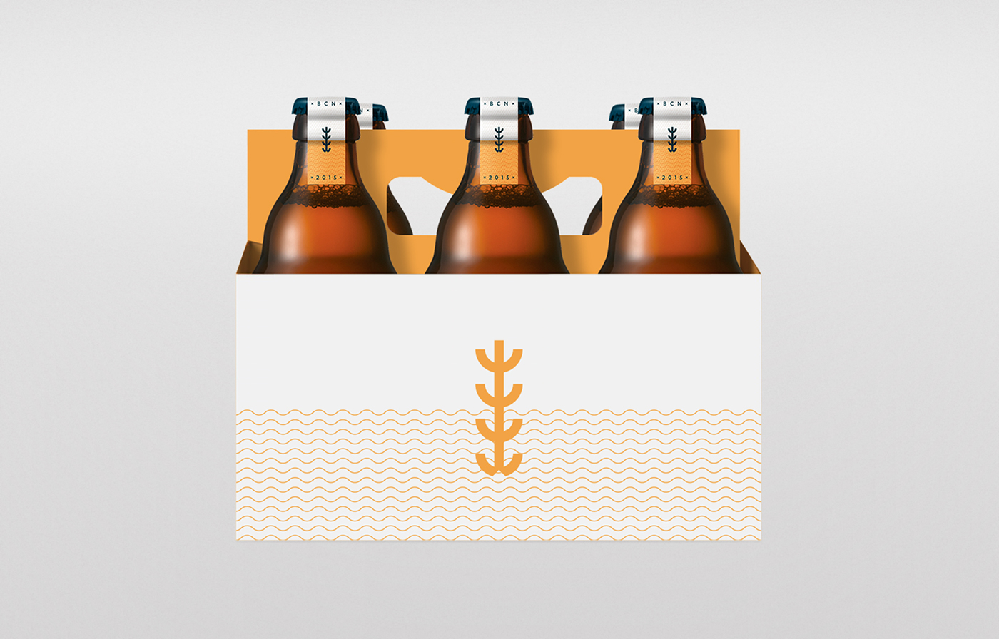 乡村特色饮料啤酒包装设计