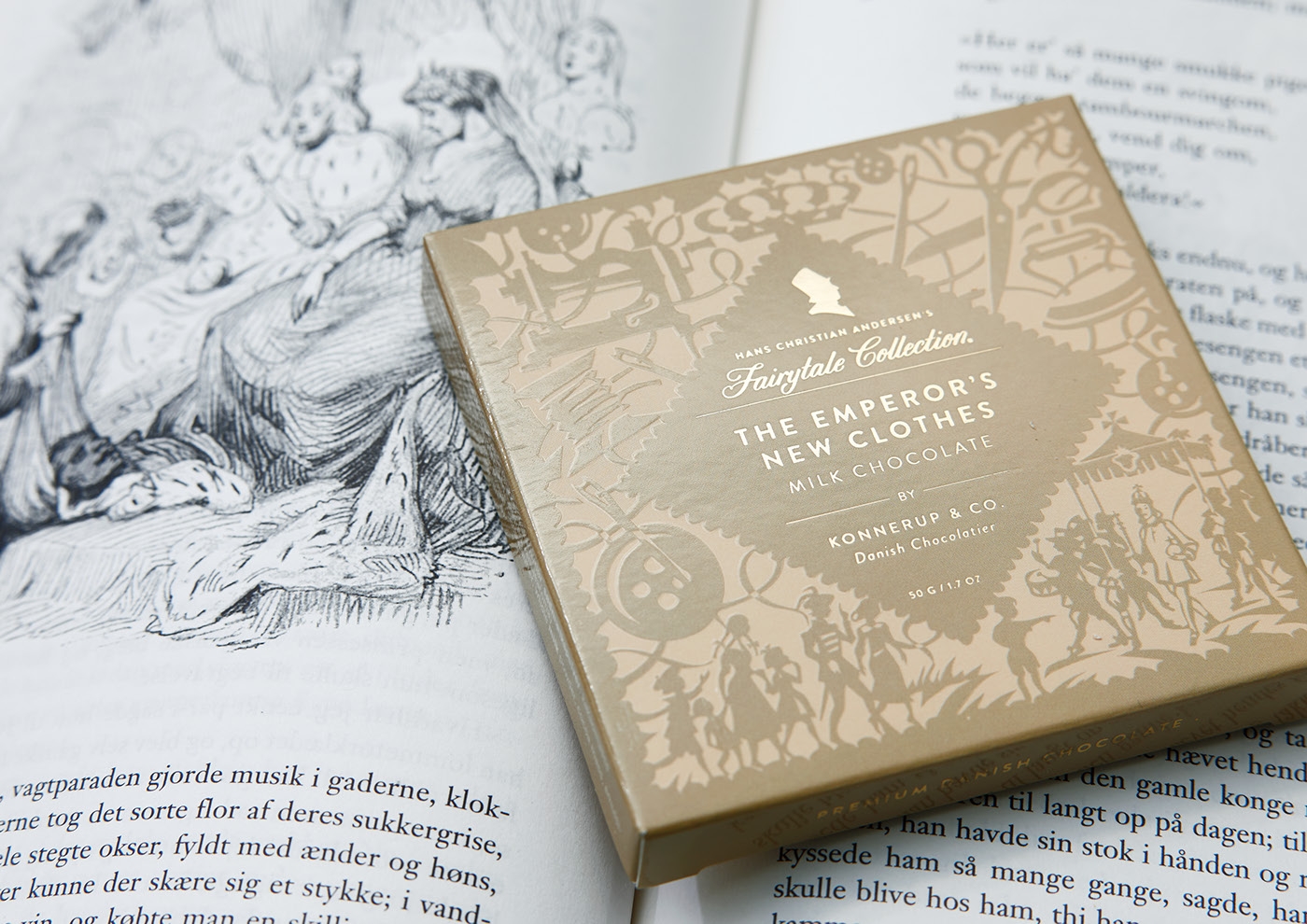 安徒生童话故事创新巧克力包装设计-杭州食品包装设计