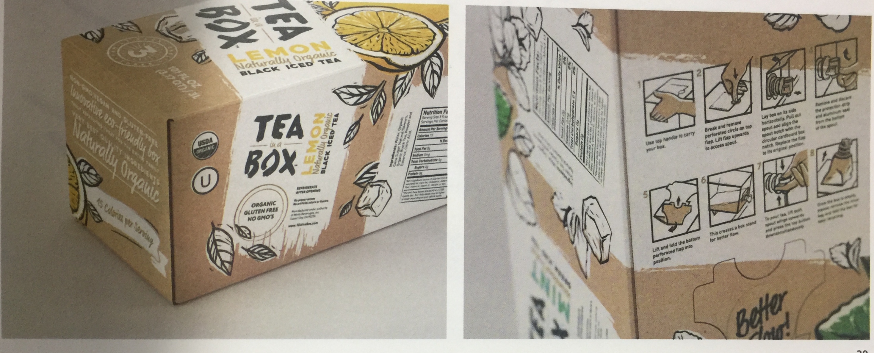 果味红茶系列饮料包装设计