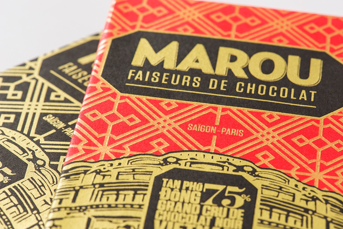 巴黎最好的巧克力食品包装设计