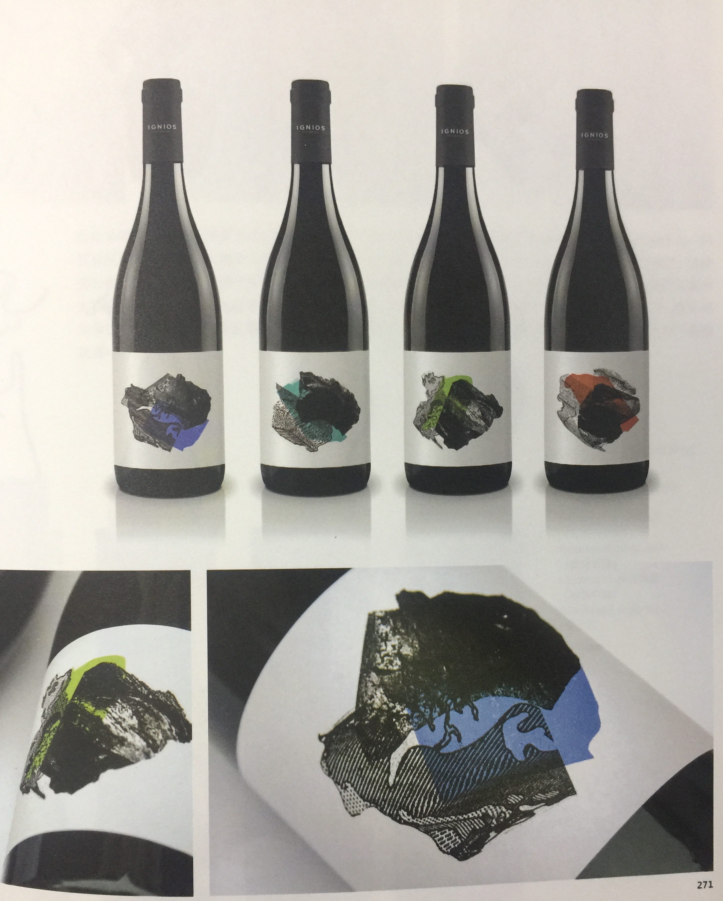 介绍原产地的葡萄酒标签包装设计