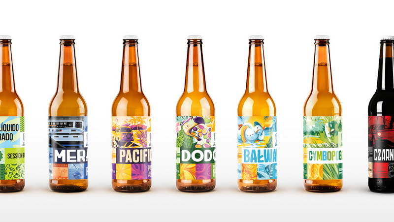创意啤酒包装设计-罐装与瓶装啤酒的包装设计PK