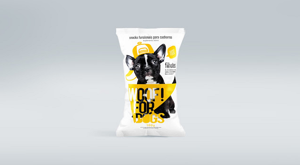 功能性狗食品包装袋设计