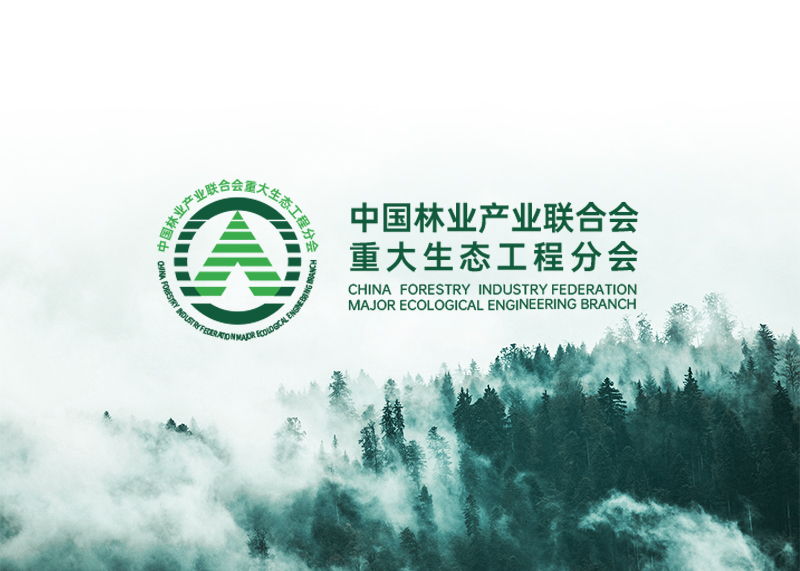 中国林业产业联合会重大生态工程分会logo设计