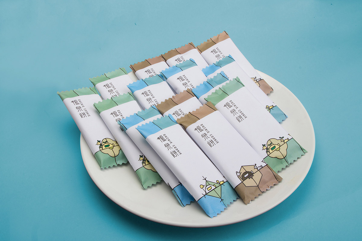 鸭米饼插画包装设计——内包装