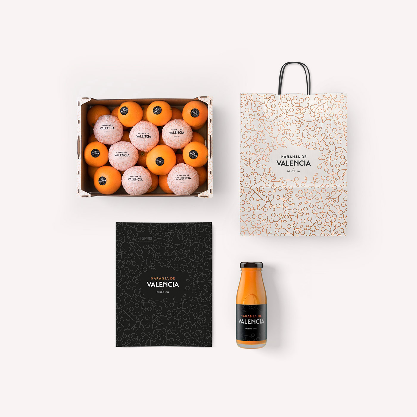 西班牙柑橘创意包装设计