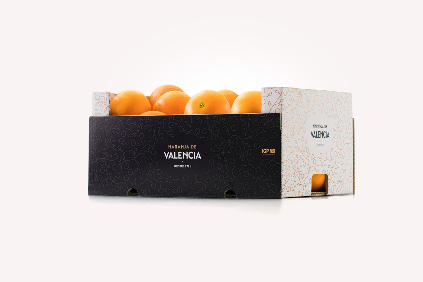 西班牙柑橘创意包装设计