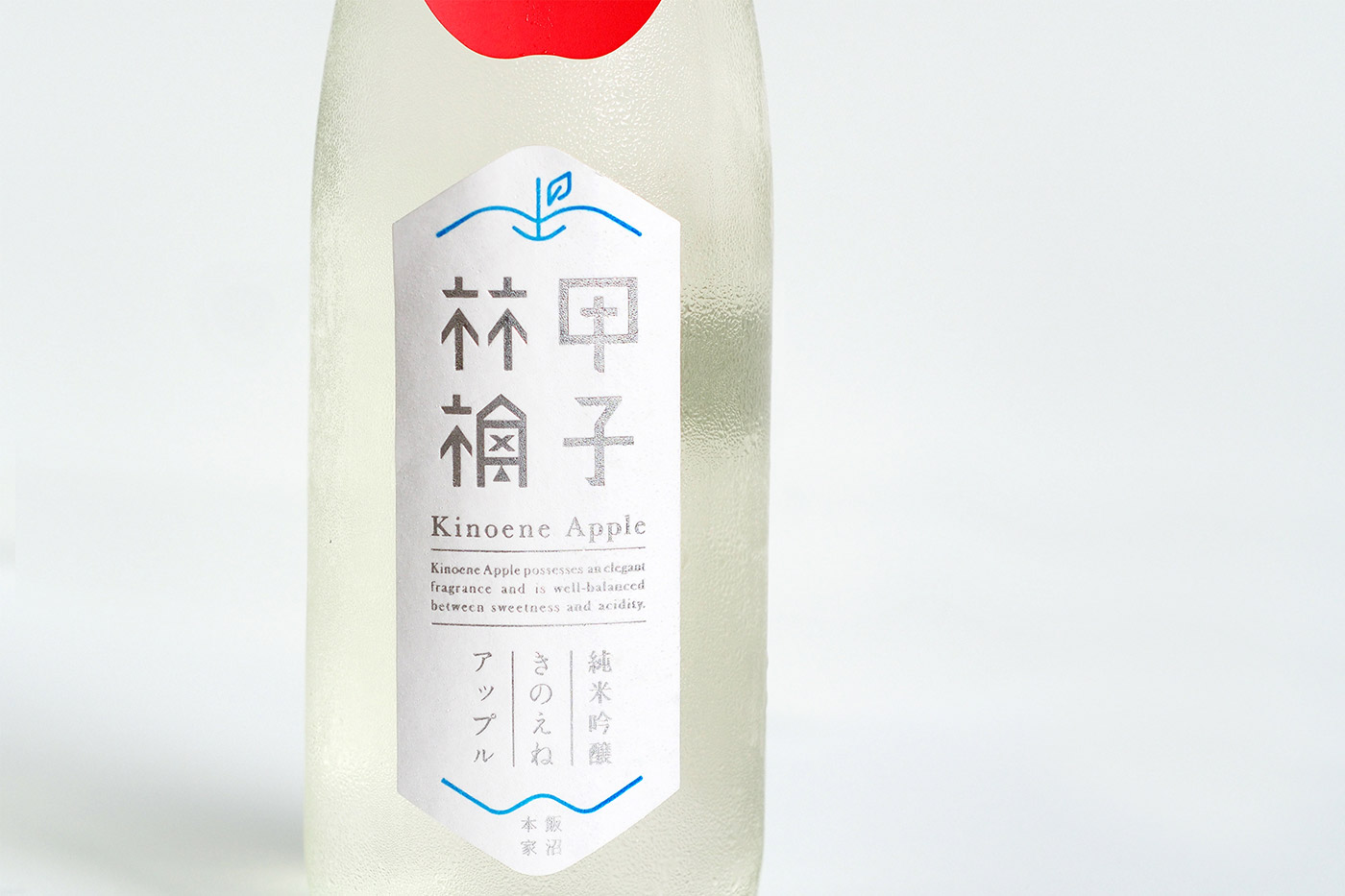 日本苹果醋酒创意包装排版