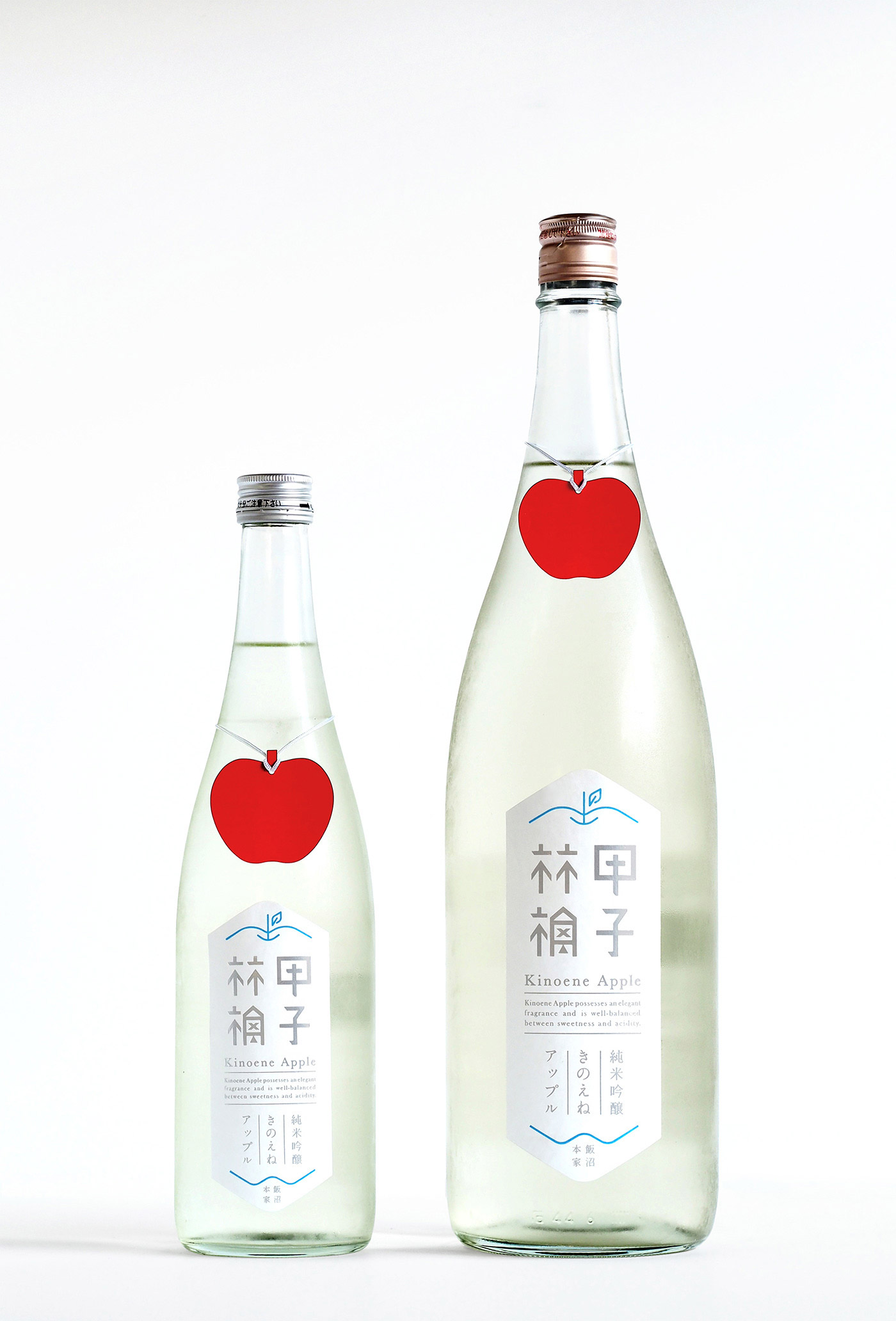 日本苹果醋酒创意包装设计