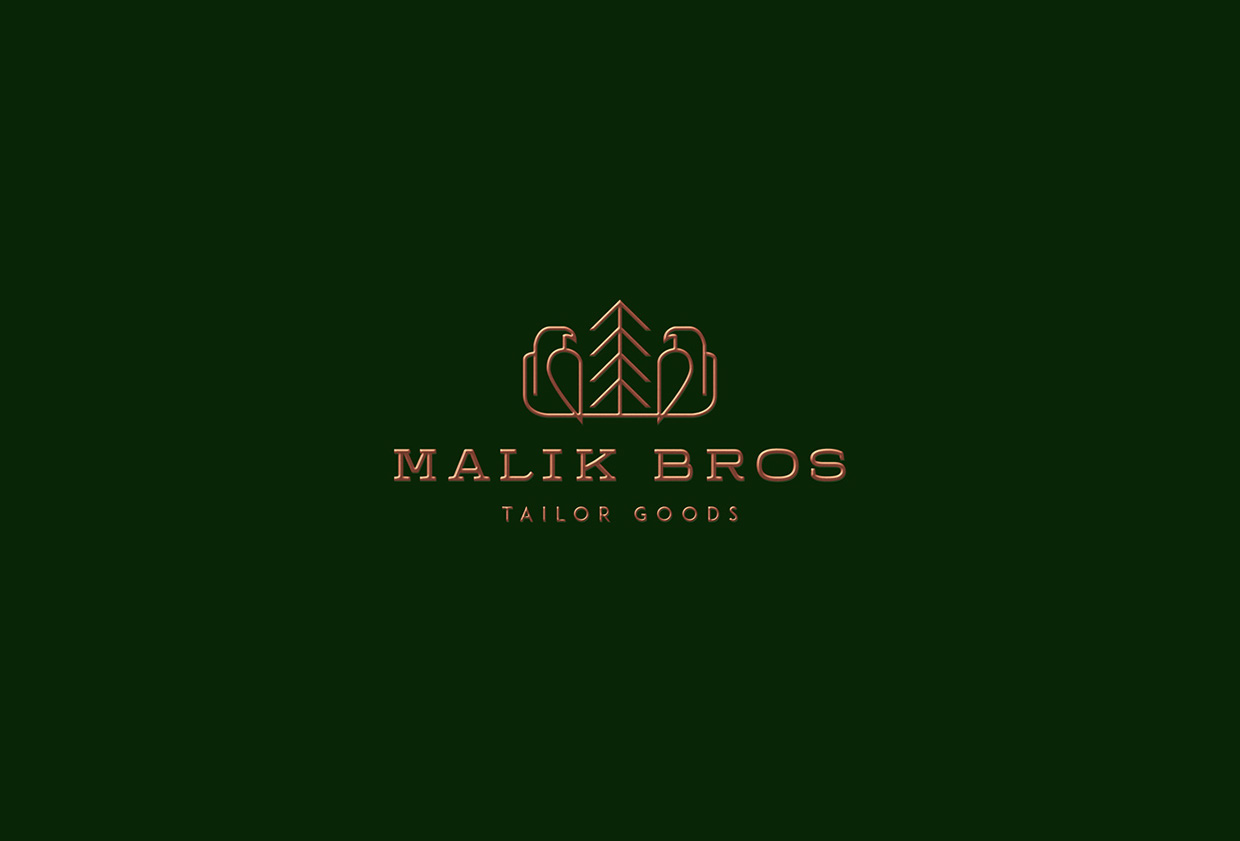 Malik Bros服装定制品牌VI设计