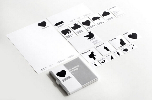 品牌标志VI设计中轮廓结构的表现方式