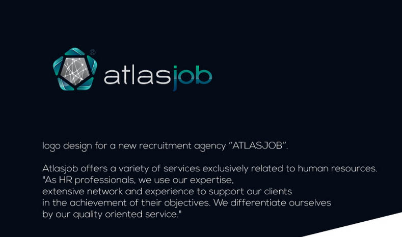 Atlasjob招聘机构品牌设计